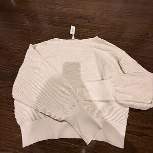Elegant Cream Women's Sweater Aritzia babaton